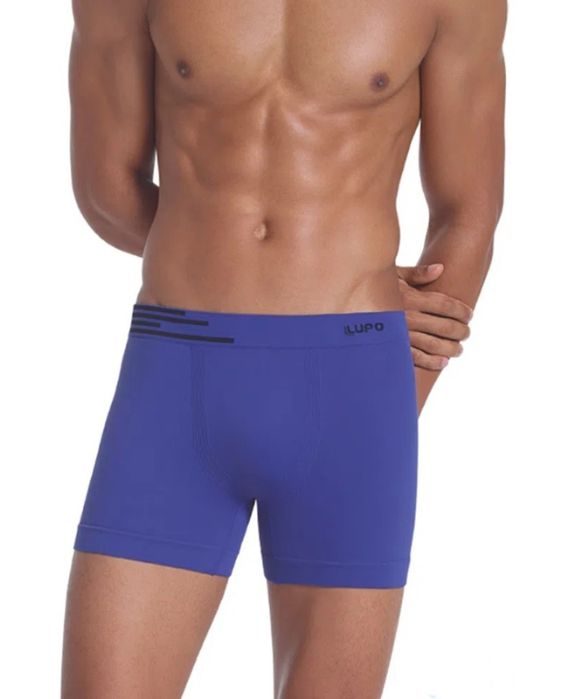 Cueca Boxer Lupo em Microfibra Lupo Sem Costura 00436