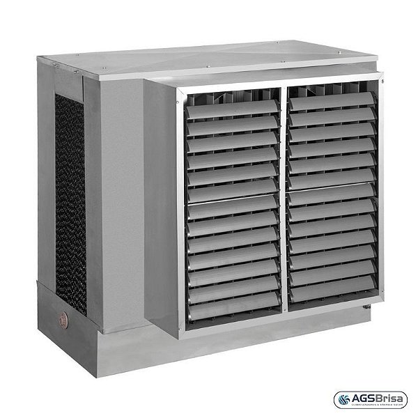Climatizador Industrial AGSBrisa L 250 Inox - Parede