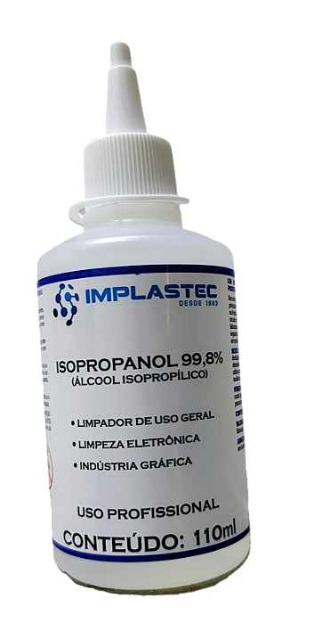Álcool Para Limpeza Placa Eletrônica Implastec 110ml Cleaner