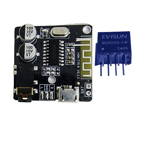 Placa Bluetooth 4.2 + B0505s-1w Kit Anti Ruido Sistema Som