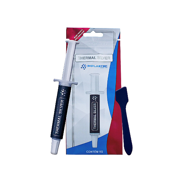 Pasta Térmica Implastec Thermal Silver 5g 1,6w/m.k Gpu Cpu
