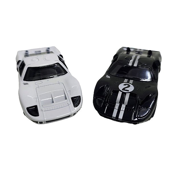 Miniatura Ford GT40 1966 Metal 1:32 Abre Portas Fricção