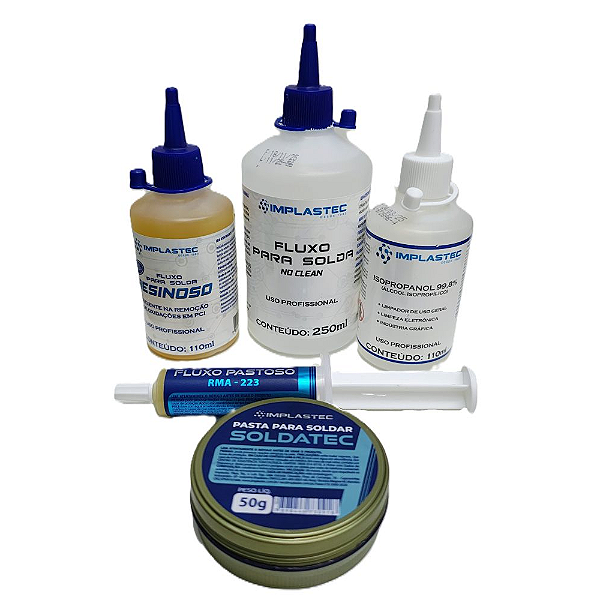 Kit Bancada Solda Implastec Completo Reparo Eletrônica