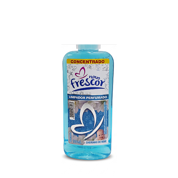 Limpador  Concentrado Novo Frescor Cheirinho De Bebê 120ml