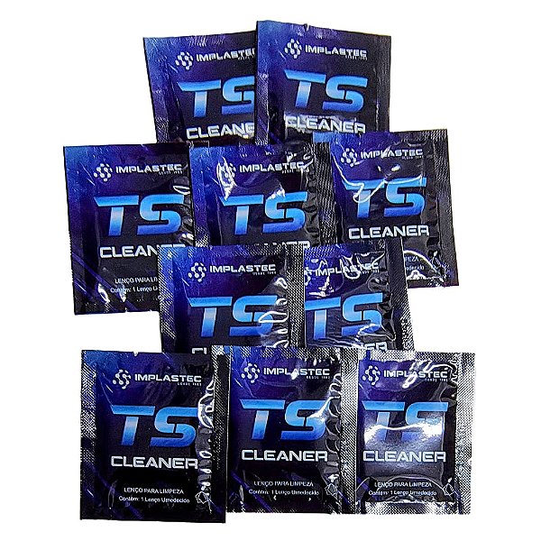 10x Sache Lenço Limpador Removedor Pasta Térmica Ts Pro Ipa