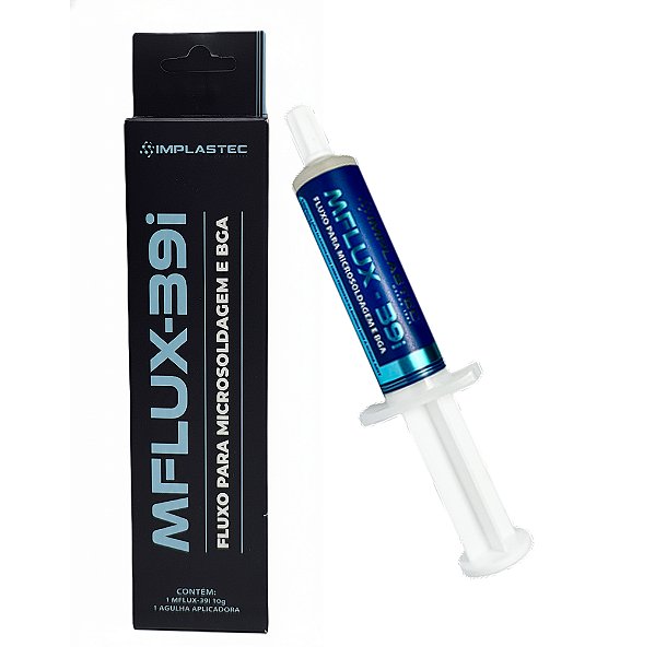 Fluxo Solda Pastoso Em Seringa Mflux-39i Bga Smd Reballing