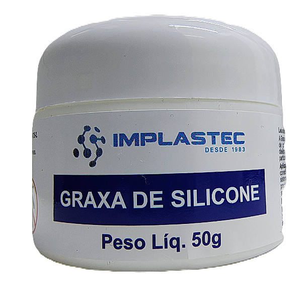Graxa Silicone Dielétrica Lubrificante Alta Temperatura 50g