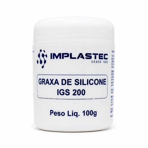 Graxa Silicone Dielétrica Lubrificante Alta Temperatura 100g