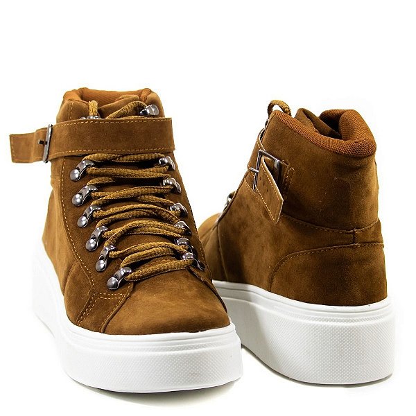 tenis casual caramelo