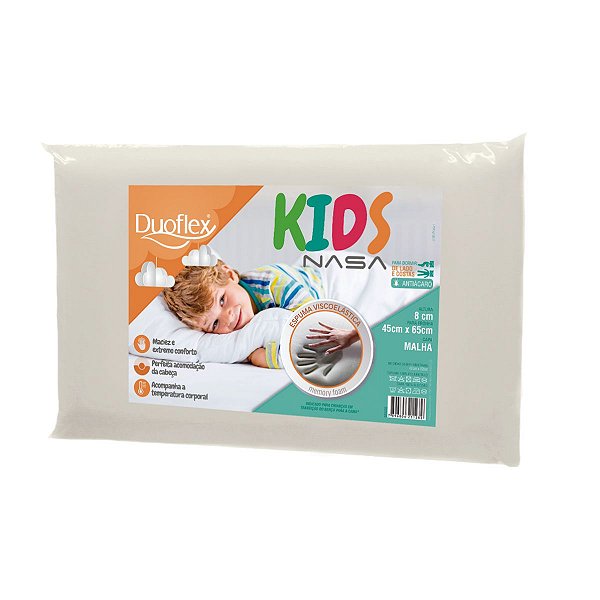Travesseiro infantil Nasa  Kids Duoflex