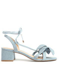 sandalia arezzo azul