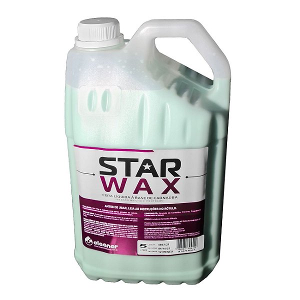 CERA LIQUIDA STAR WAX 5L CLEANER