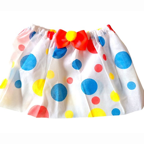 Saia Estampada TNT de Carnaval - 05 unidades