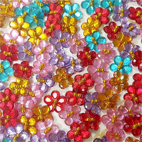 Ponto de Luz (Flor de Chaton) Mod2 - 20 unidades