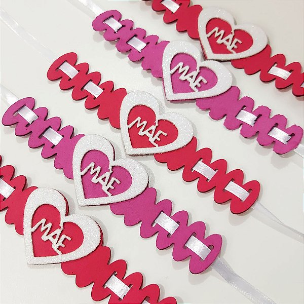 Gargantilha EVA de Mães - 10 unidades