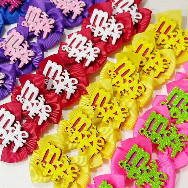 Laço 4 Pontas EVA de Mães - 10 unidades