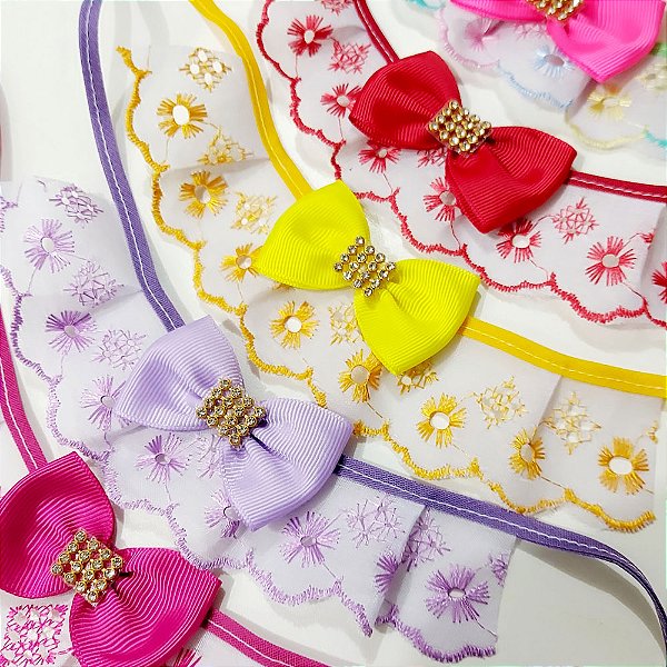 Gargantilha Bordado - 10 unidades