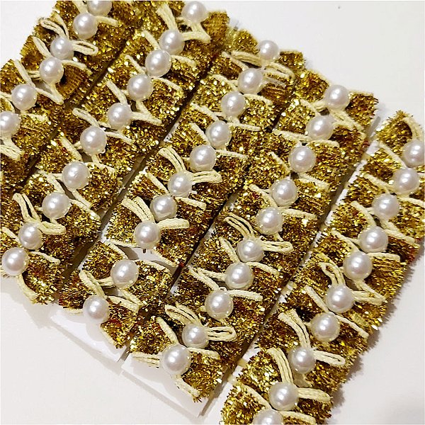 Laço Micro Borboleta Veludo Brilho Ano Novo - 20 unidades