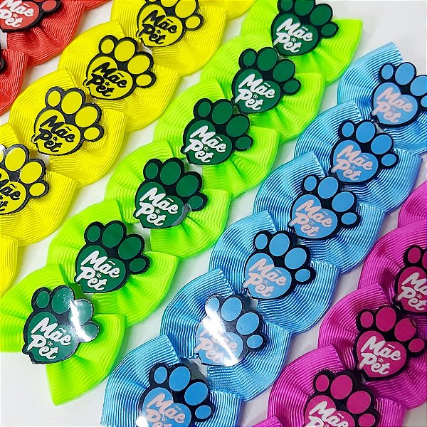 Laço Borboleta PF Patinhas de Mães - 10 unidades