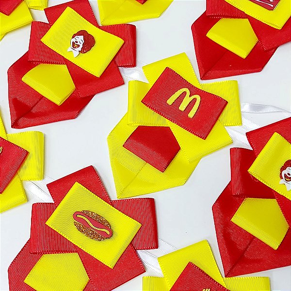 Gravata Luxo McDonald's - 05 unidades
