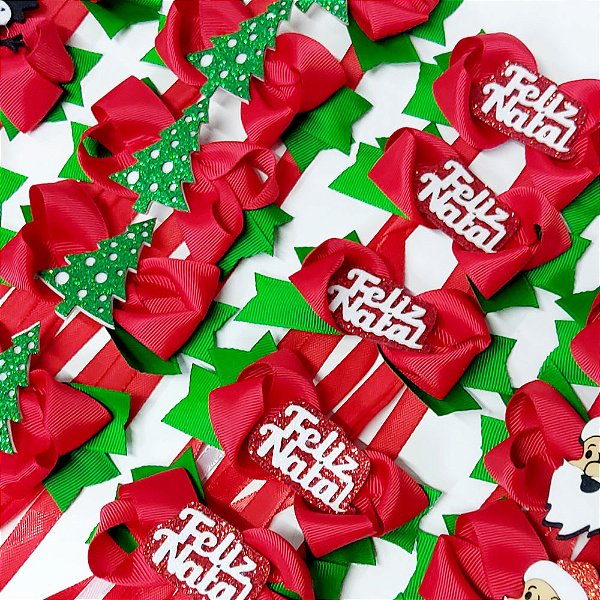 Gargantilha Luxo Spike EVA de Natal - 10 unidades