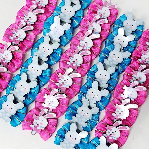 Laço Borboleta Duplo Voil Ouro PF Páscoa Mod.1 - 10 unidades