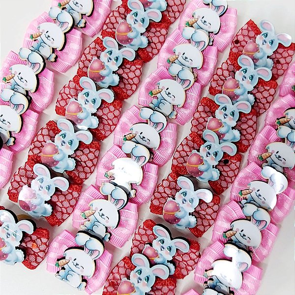 Laço Borboleta Duplo Sortidos PF de Páscoa Mod.2 - 10 unidades