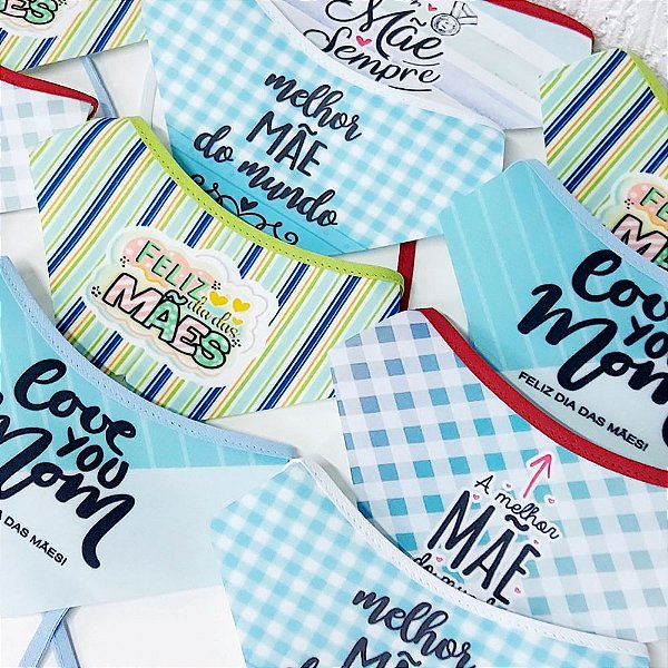 Smoking Tecido Estampado Viés Mães - 10 unidades
