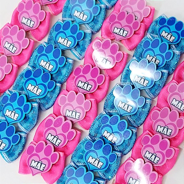 Laço Borboleta Duplo Sortidos PF de Mães Mod.1 - 10 unidades