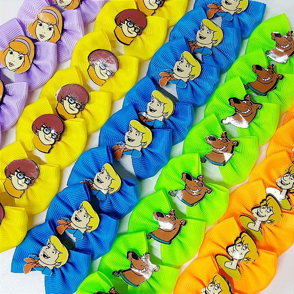 Laço Borboleta PF Scooby-Doo - 10 unidades
