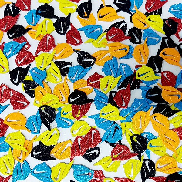 Adesivos EVA Glitter Boné Nike Mod.1 - 20 unidades