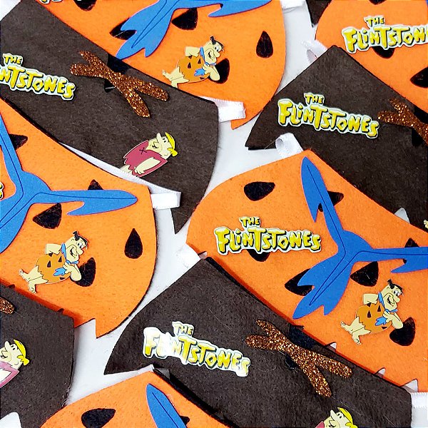 Colarinho Feltro EVA Flintstones - 10 unidades