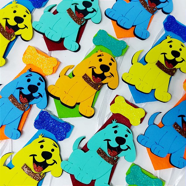 Gravata Social Feltro EVA Dog Mod.3 - 10 unidades