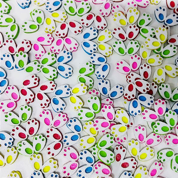 Adesivos EVA Patinha Coelho Páscoa Mod.2 - 10 unidades