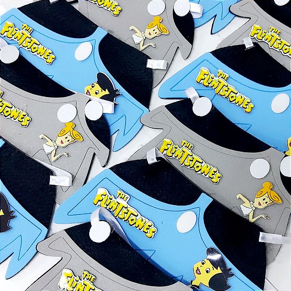 Gargantilha Feltro EVA Flintstones - 10 unidades