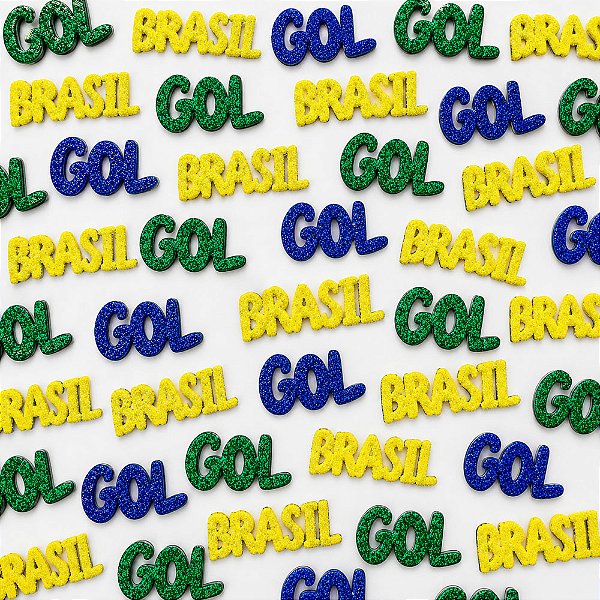 Adesivos EVA Copa Brasil Mod.2 - 20 unidades