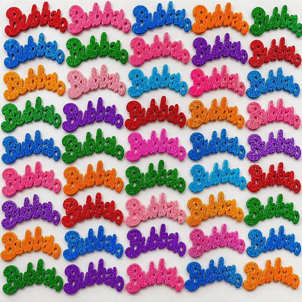 Adesivos EVA Glitter Bubbaloo - 20 unidades