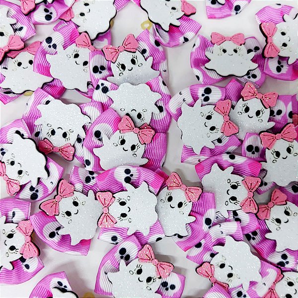 Laço Borboleta Estampado EVA Halloween Mod.1 - 10 unidades