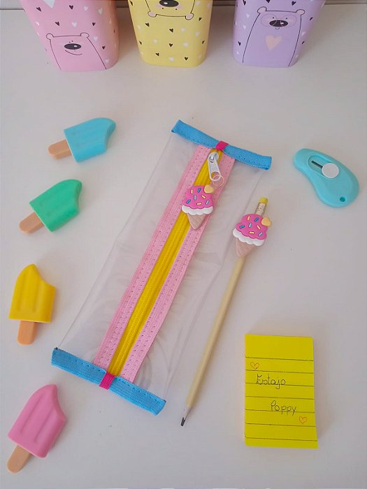 Estojo Poppy Sorvetinhos