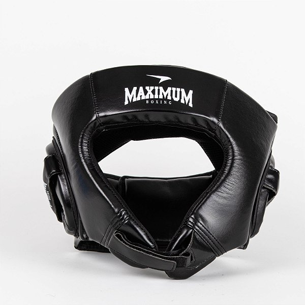 Capacete de Boxe Olímpico Preto