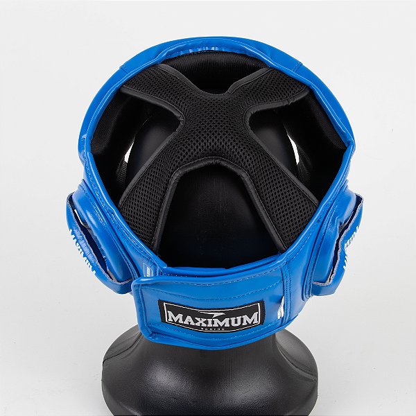 Capacete de Boxe Olímpico Azul - Luvas de Boxe, Muay Thai, MMA e ...