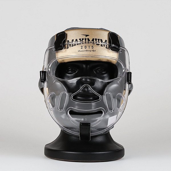 Capacete de Boxe e Muay Thai com Viseira Maximum