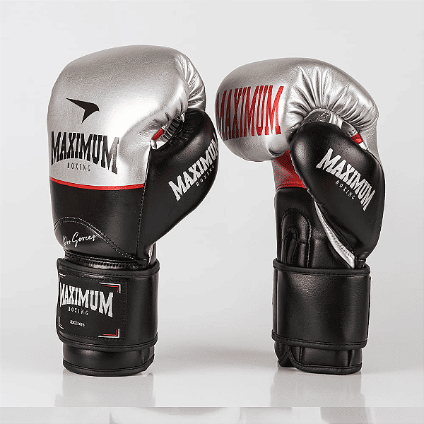 Luva de Boxe e Muay Thai Profissional - Silver