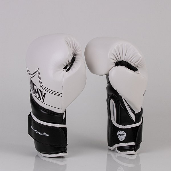 Luva de Boxe e Muay Thai Comfort - Cor Branco