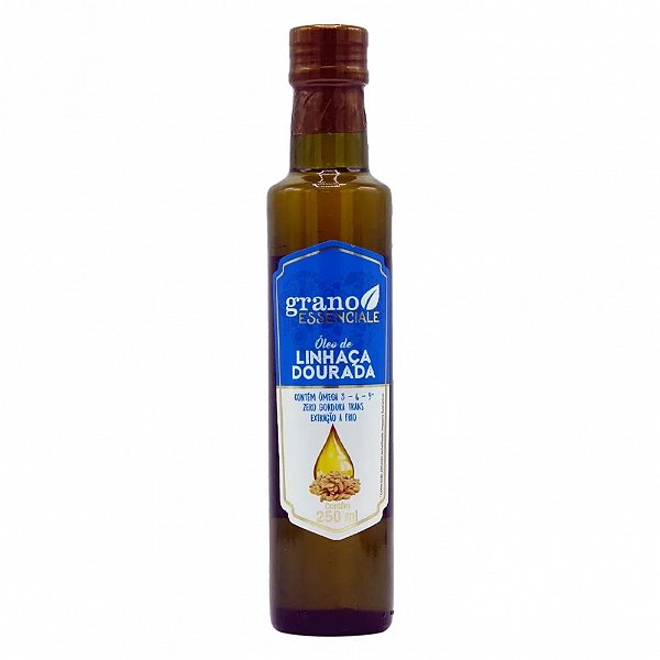 ÓLEO DE LINHAÇA DOURADA EXTRAVIRGEM CISBRA 250ml