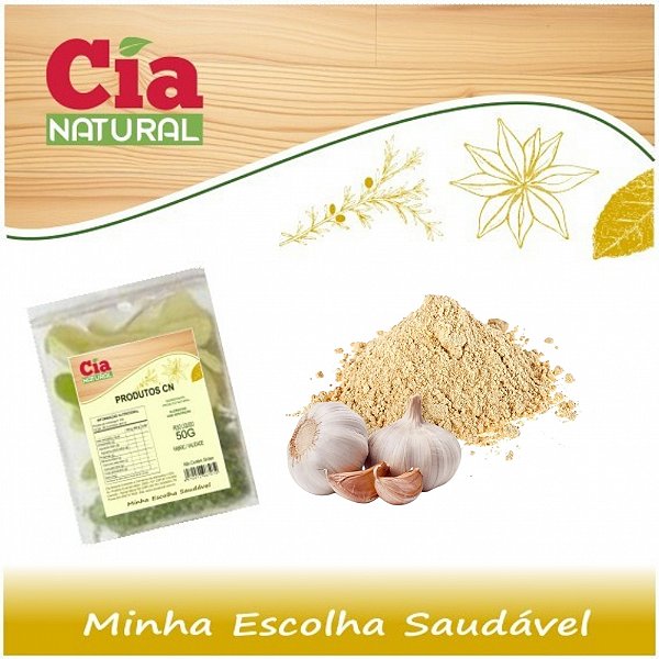 ALHO EM PÓ CIA NATURAL 50G