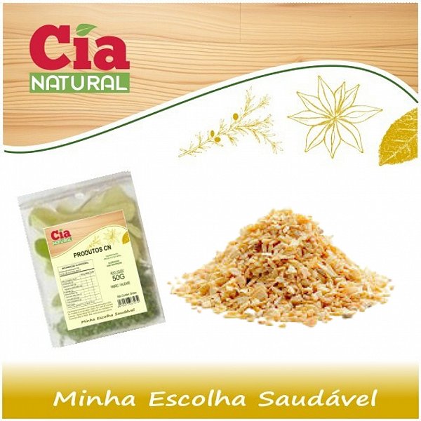 ALHO DESIDRATADO GRANULADO CIA NATURAL 50G