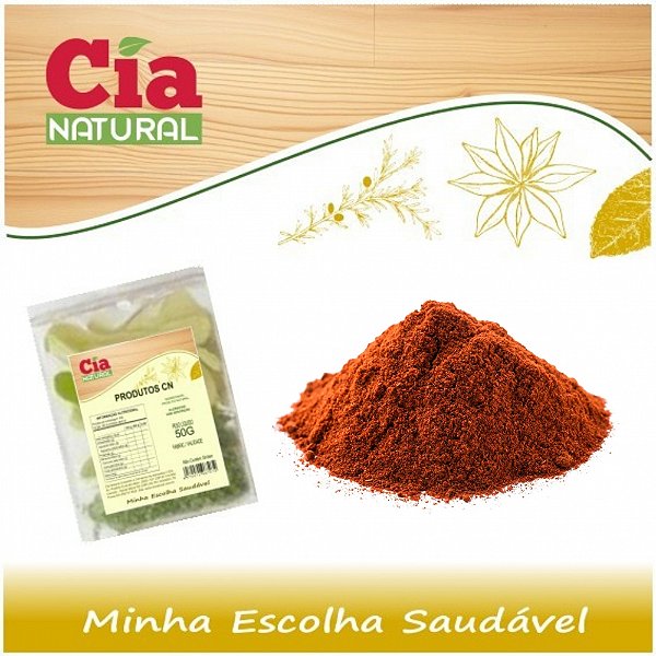 PIMENTA CAIENA MOÍDA CIA NATURAL 50G