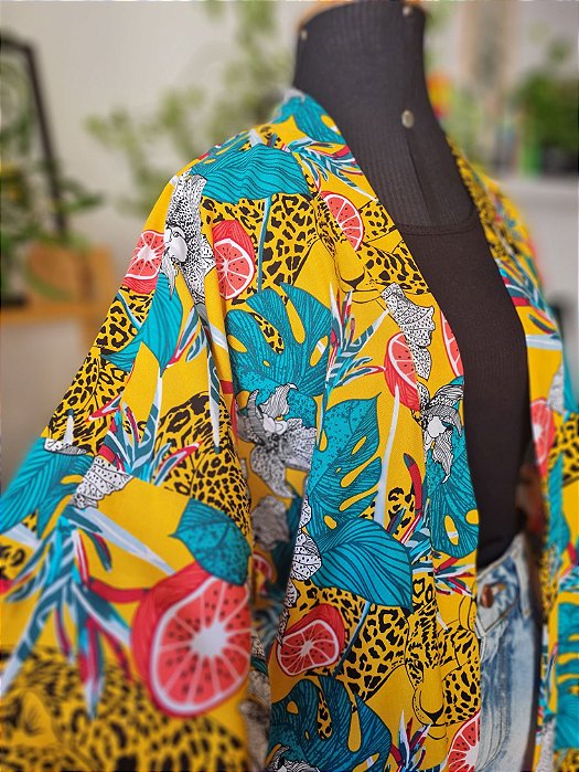 KIMONO LARA TANGERINA