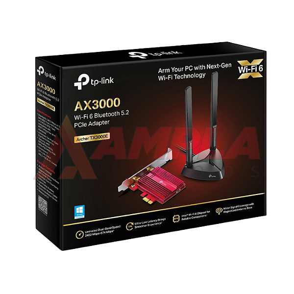 Adaptador TP-Link Archer TX3000E -  Wi-Fi 6 Bluetooth 5.2 PCIe